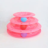 Turntable Roller Balls Toy Cats Kitten pet educational toys