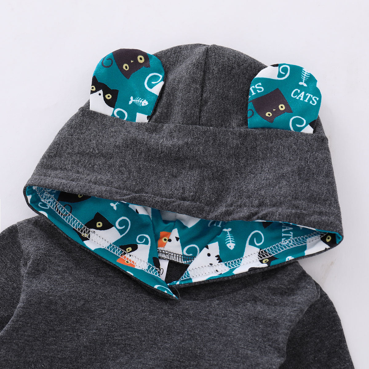 Newborn Infant Kid Baby Boy Cotton Cartoon Clothes Sets