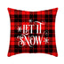 Merry Christmas Cushion Cover Sofa Pillow Cover Home Decor Pillowcase Christmas Decoration - Minihomy