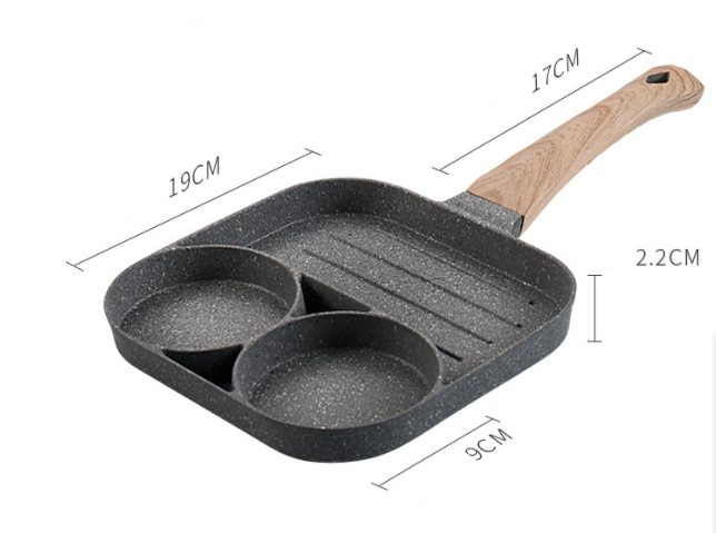 Four Hole Omelette Pan, Non-stick Pan