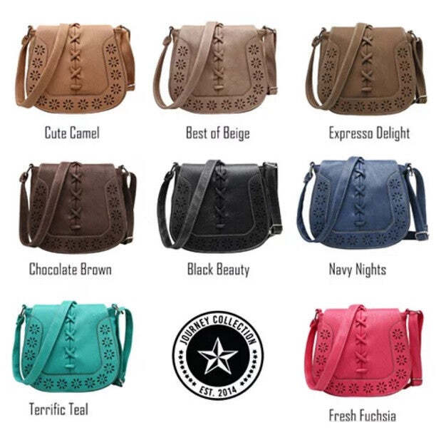 Daisy Dots Follow The Sun Handbags In 8 Colors - Minihomy