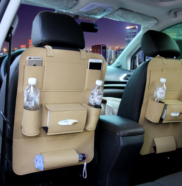 HQ Leather Car Seat Organizers