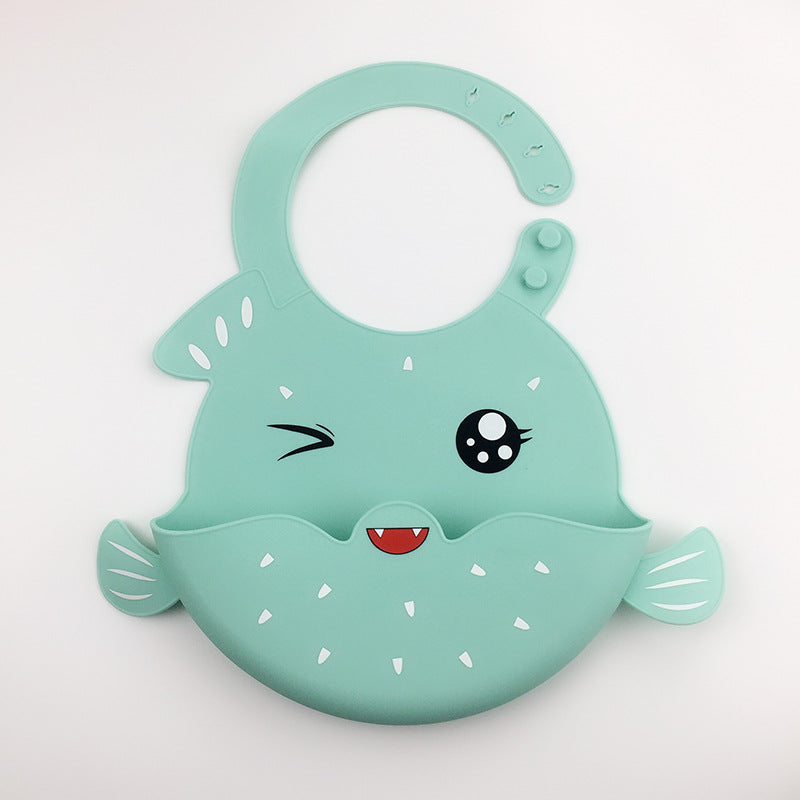 Baby Silicone Bib Three-dimensional Rice Bowl - Minihomy