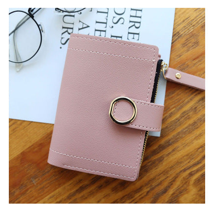 Buckle ring women wallet - Minihomy