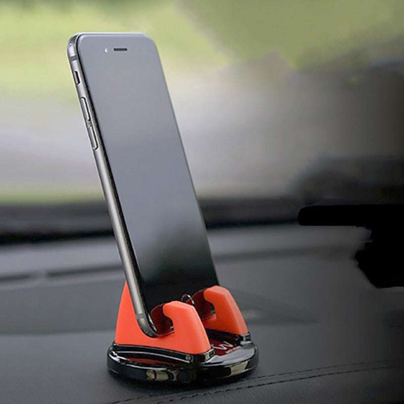 Dashboard Car Cell Phone Holder For Auto Accessory Car Smartphone Mount Silicone GPS Stand For Phone In Car Mobile Holder Mini - Minihomy