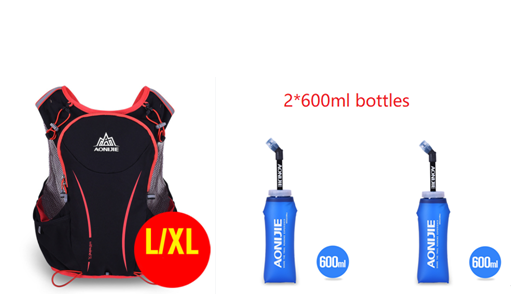 Running Water Bag Backpack Sports Vest