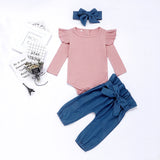 Baby bag hip one-piece suit