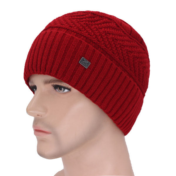 Hat Autumn and Winter Knitted Woolen Hat