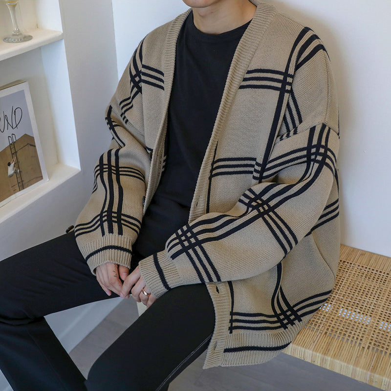 Knit Sweater Trend Lazy Wind Loose All-match - Minihomy