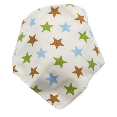 Baby Bibs Waterproof Triangle Cotton Cartoon Child Baberos Bandana Bibs