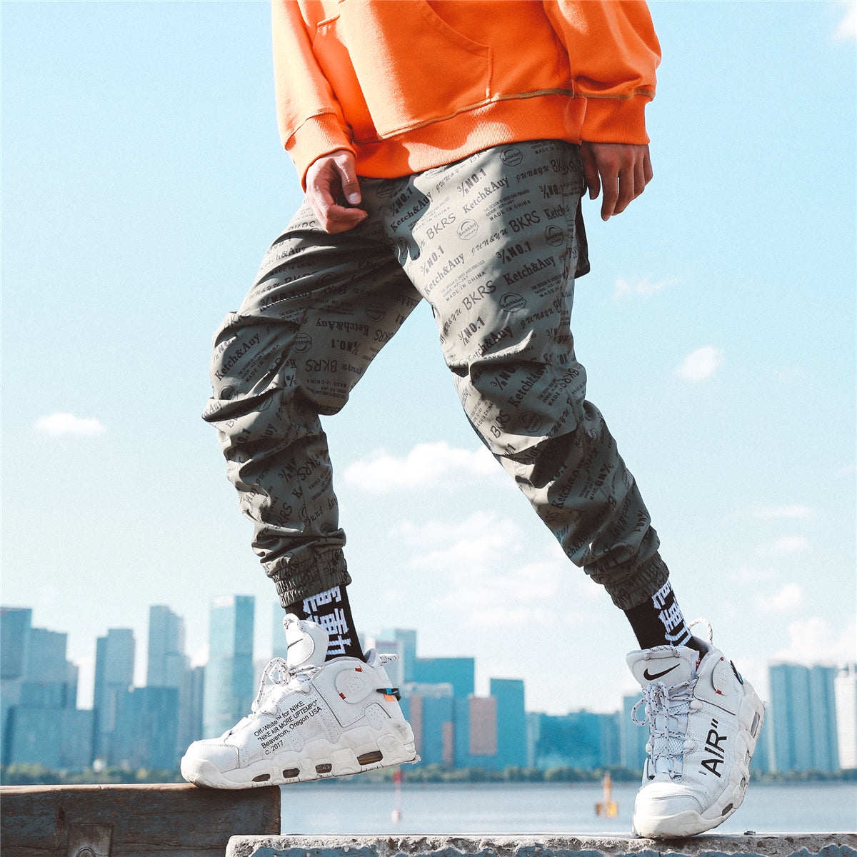 Hip Hop Japanese Streetwear Trousers Jogging Casual Camouflage Pants For Mens