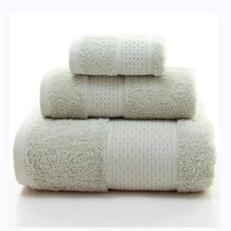 Pure cotton thickened bath towel