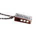 Silver Harmonica Pendant Can Sound The Six-character Mantra Necklace Of Trendy Men