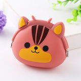 Lovely Girls Silicone Storage Animal Mini Pouch Coin Bags