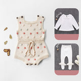 Newborn Knitted Clothes Spring Autumn Toddler Baby Girl Rompers