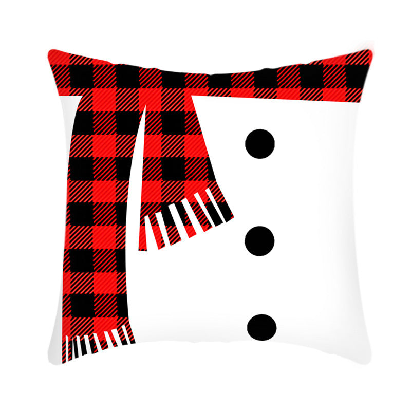 Merry Christmas Cushion Cover Sofa Pillow Cover Home Decor Pillowcase Christmas Decoration - Minihomy