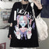 Anime loose T-shirt - Minihomy