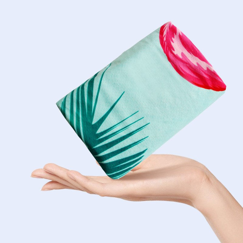 Portable folding yoga towel - Minihomy