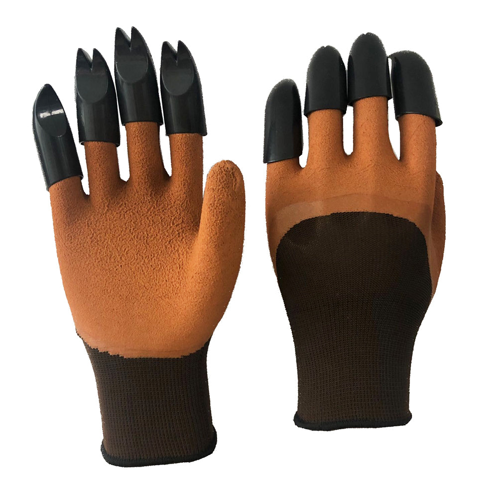 Labor Insurance Digging Gloves Double Angle Split Garden Planting Gloves