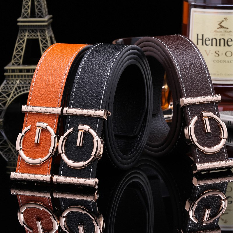 G buckle Ladies luxury belts