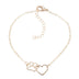 Dog claw heart pendant hollow clavicle chain - Minihomy