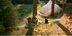 Multi-Person Hammock Three Point Design Portable Hammock Multi-functional Triangle Aerial Mat - Minihomy