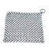 Silver Stainless Steel Cast Iron Cleaner Chainmail Scrubber Home Cookware Clean For Skillets Grill Pans - Minihomy