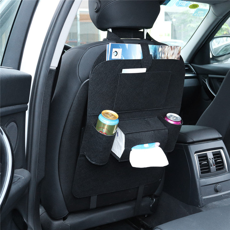 Car Back Seat Storage Bag Car Seat Cover Organizer Holder