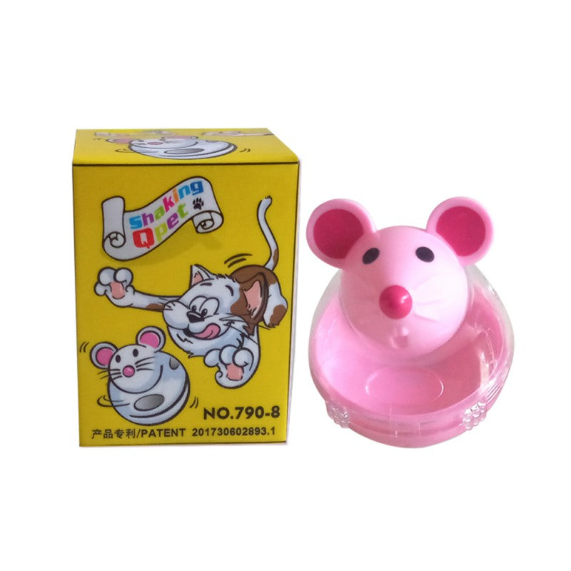 Pet Leaking Device Mouse Tumbler Funny Cat Interactive Toy