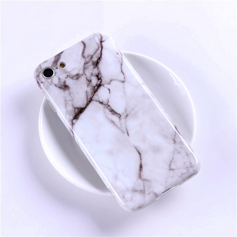 Compatible Luxury Marble Phone Case - Minihomy