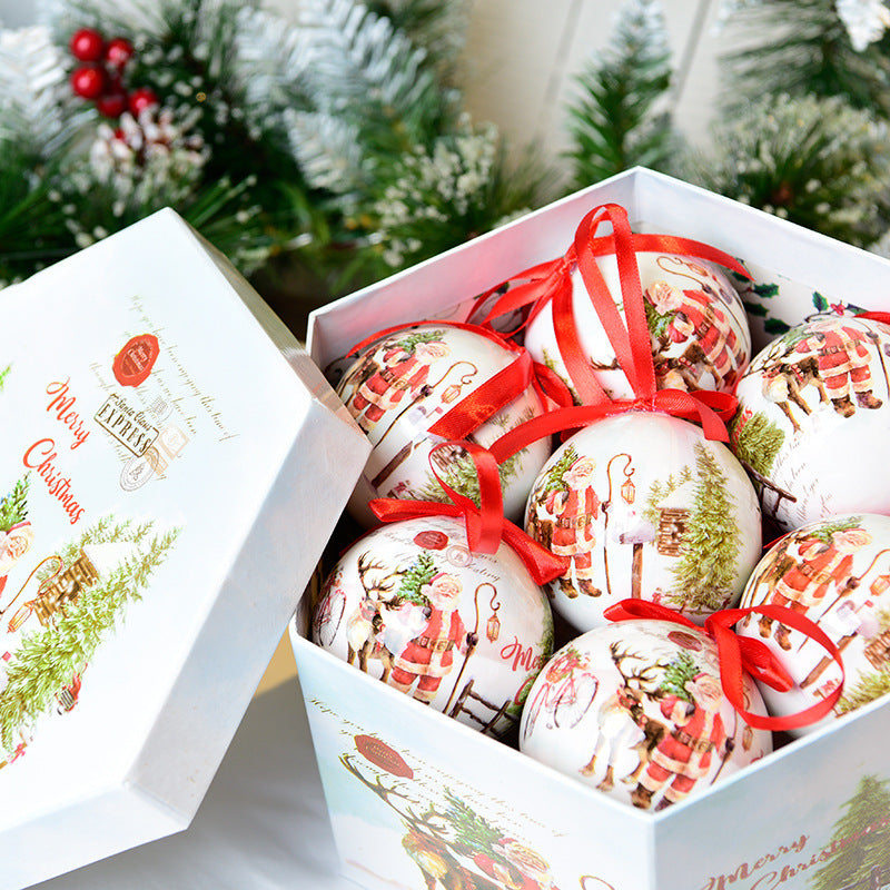 Christmas Gift Box With Christmas Tree Decoration Pendant - Minihomy