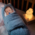 Baby's Anti-shock Wrapped In Sleeping Bag Swaddled By Baby