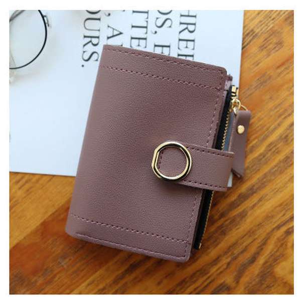 Buckle ring women wallet - Minihomy