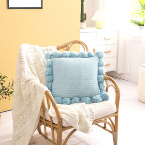 Ins Wind Big Ball Ball Nordic Knitted Pillow Pillow