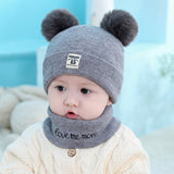 Children Baby Autumn Winter Girls wool Hat For Kids Toddler