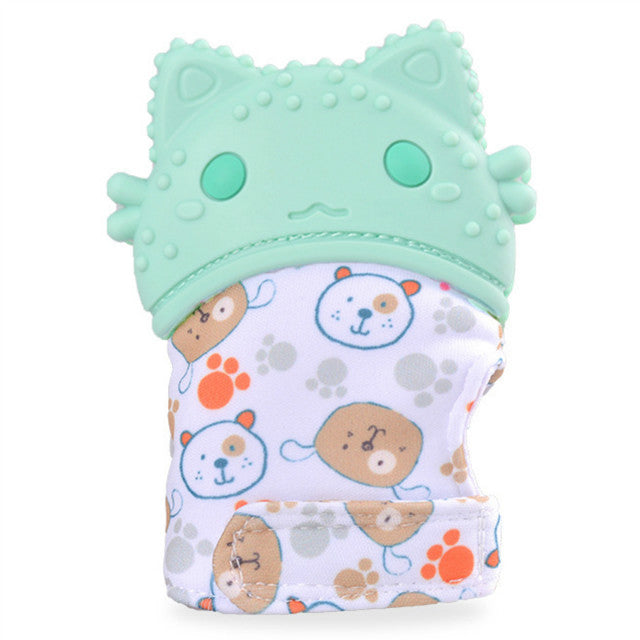 Baby teether molar gloves