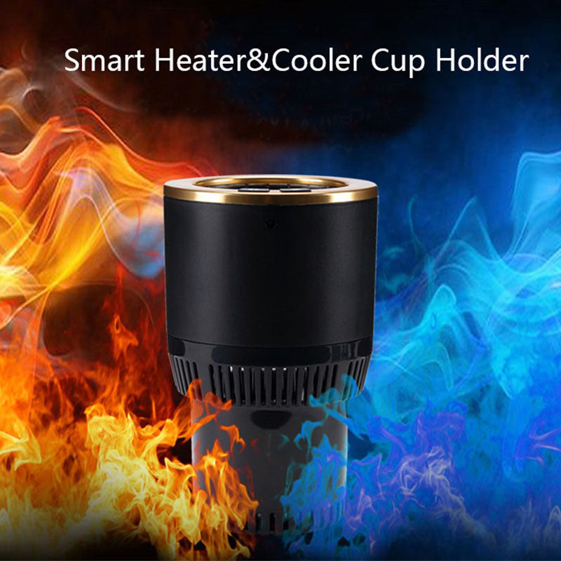 Car Heater & Cooler Cup Holder Cup Drink Holder Portable Water Heater Mug - Minihomy