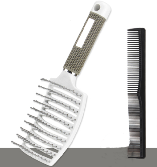 Curved Vented Styling Hairbrush - Minihomy