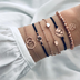 Bracelets & Bangles Set Vintage Bead Boho Charm Bracelet For Women - Minihomy