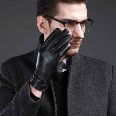 Men's leather gloves - Minihomy