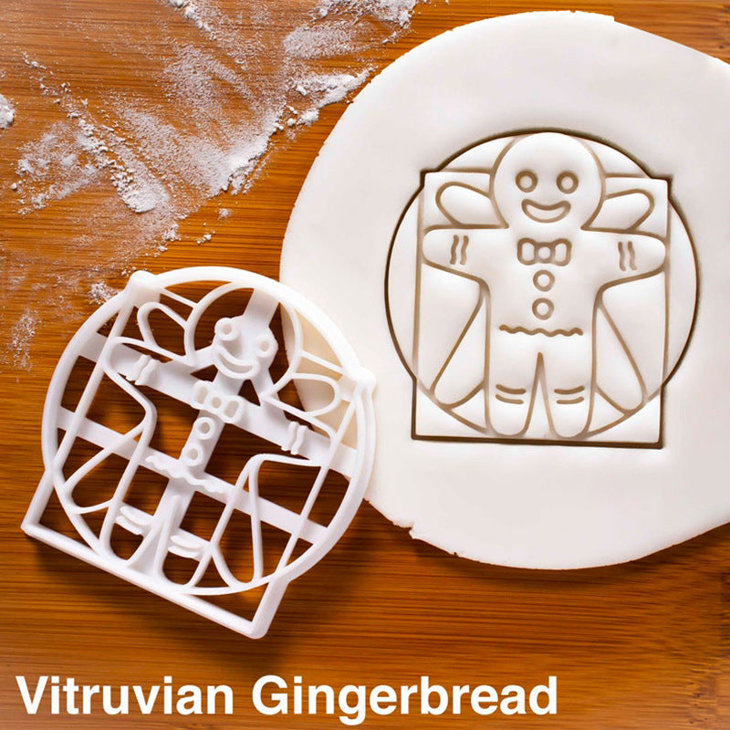 Personality Cartoon Christmas Biscuit Mold - Minihomy