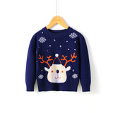 Christmas snowflake Winter Kids Knitted Sweater - Minihomy