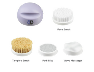 BB brush 4 in 1 hand home spa peeling brush cleaning massage apparatus - Minihomy