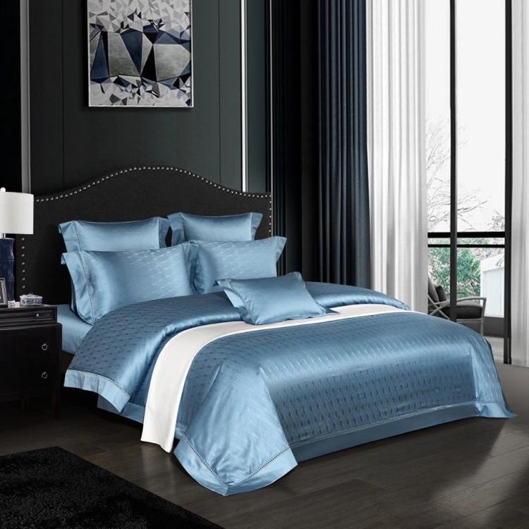 European Jacquard Four Piece Satin Bedding