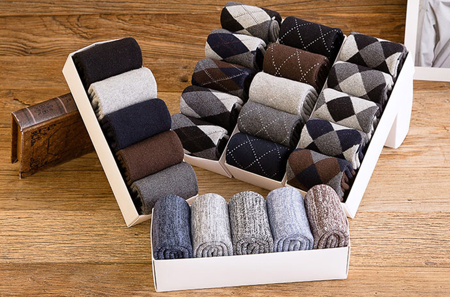 Men's Winter Cotton Socks Towels - Minihomy