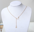 Simple Moon Star Necklace Clavicle Chain Short Necklace