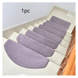 Solid color stair free glue self-adhesive stair carpet