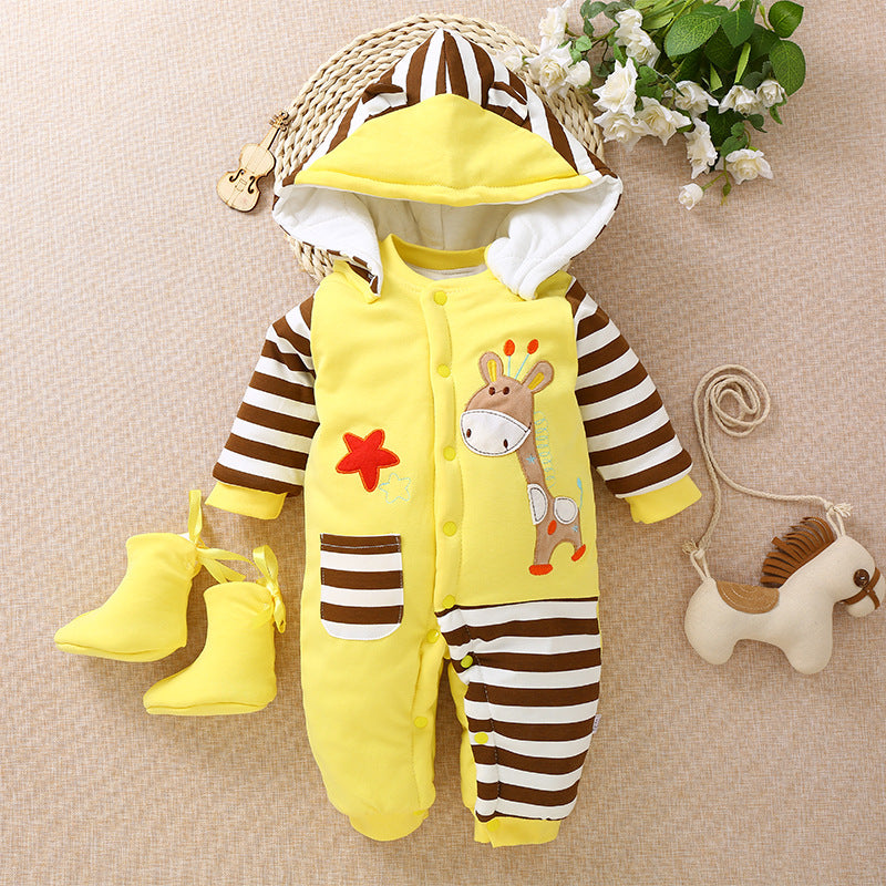 Warm Thick Baby Jumpsuit - Newborn Climb Clothes