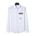 Men's Casual Trend Letter Print Striped Pattern Shirt - Minihomy