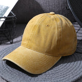 Washed Baseball Caps For Men And Women Outdoor Distressed Sun Hats